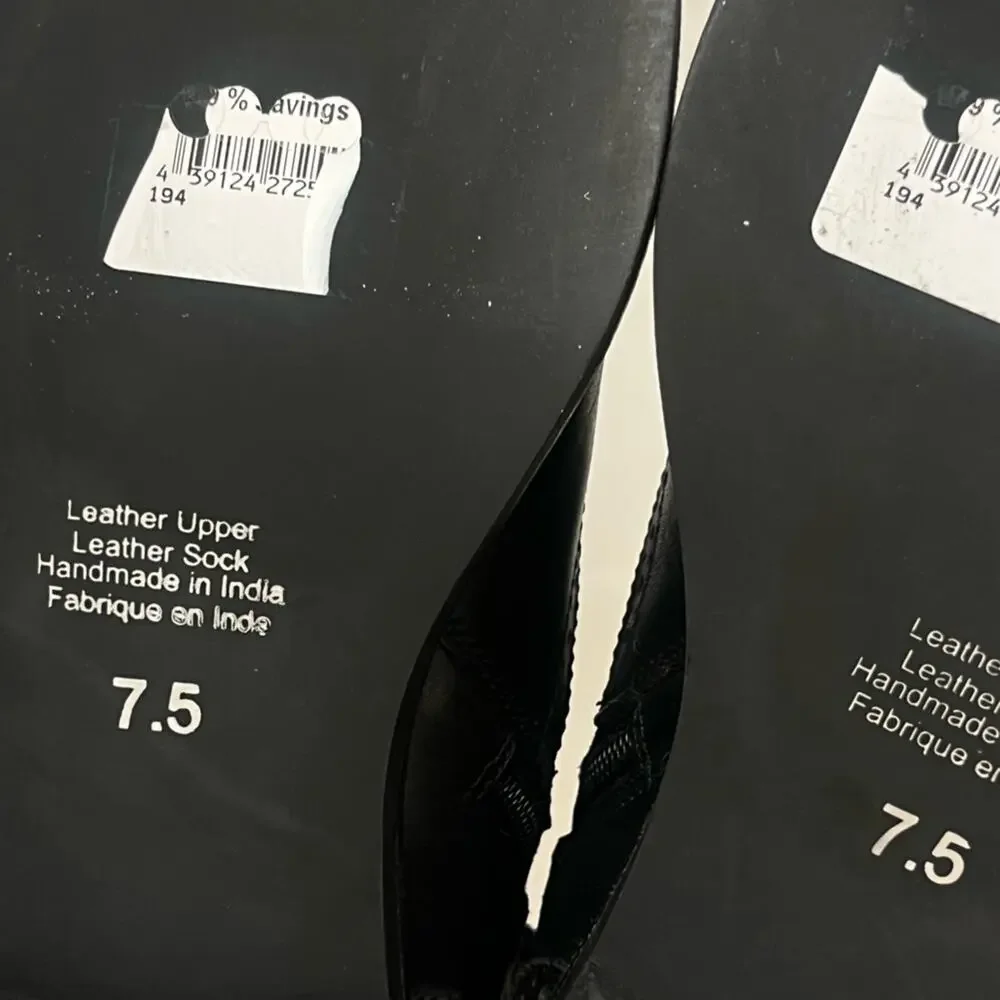 Jeffrey Campbell Edmone Leather Chelsea boots black 7.5 - Picture 12 of 13